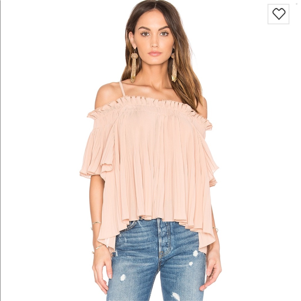 Endless Rose Dusty Pink Off the Shoulder Top